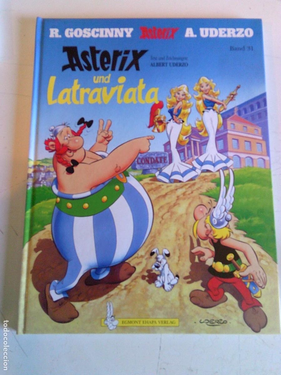 C&oacute;mics: Asterix Latraviata en Alem&aacute;n