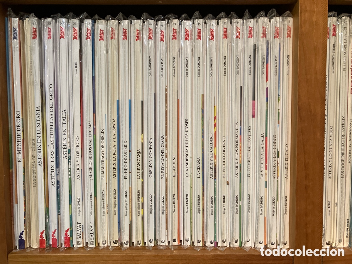 C&oacute;mics: ASTERIX - 50 TOMOS - C&Iacute;RCULO DE LECTORES Y SALVAT - Foto 1