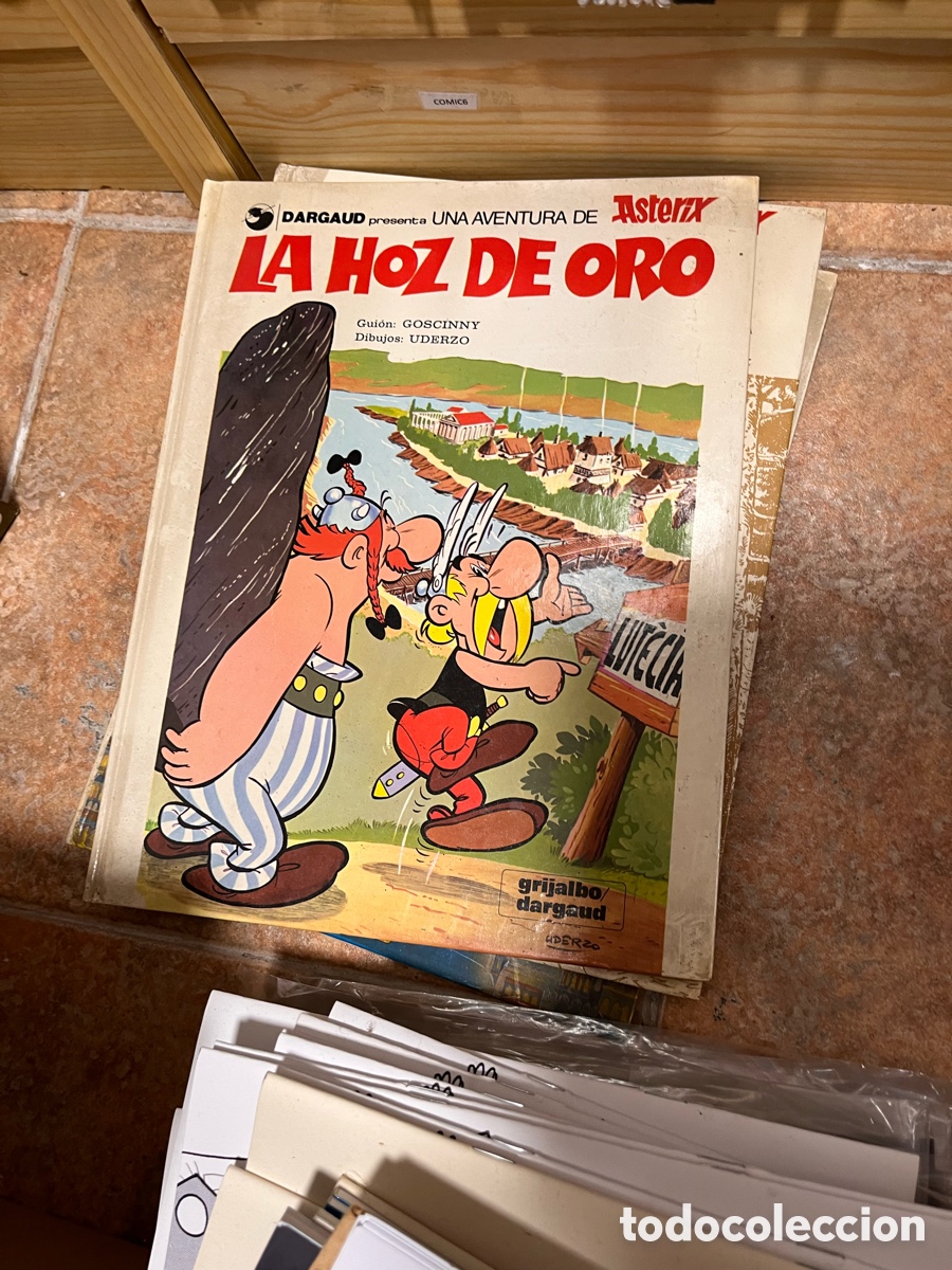 C&oacute;mics: COMIC6 DARGAUD presenta UNA AVENTURA DE Asterix LA HOZ DE ORO