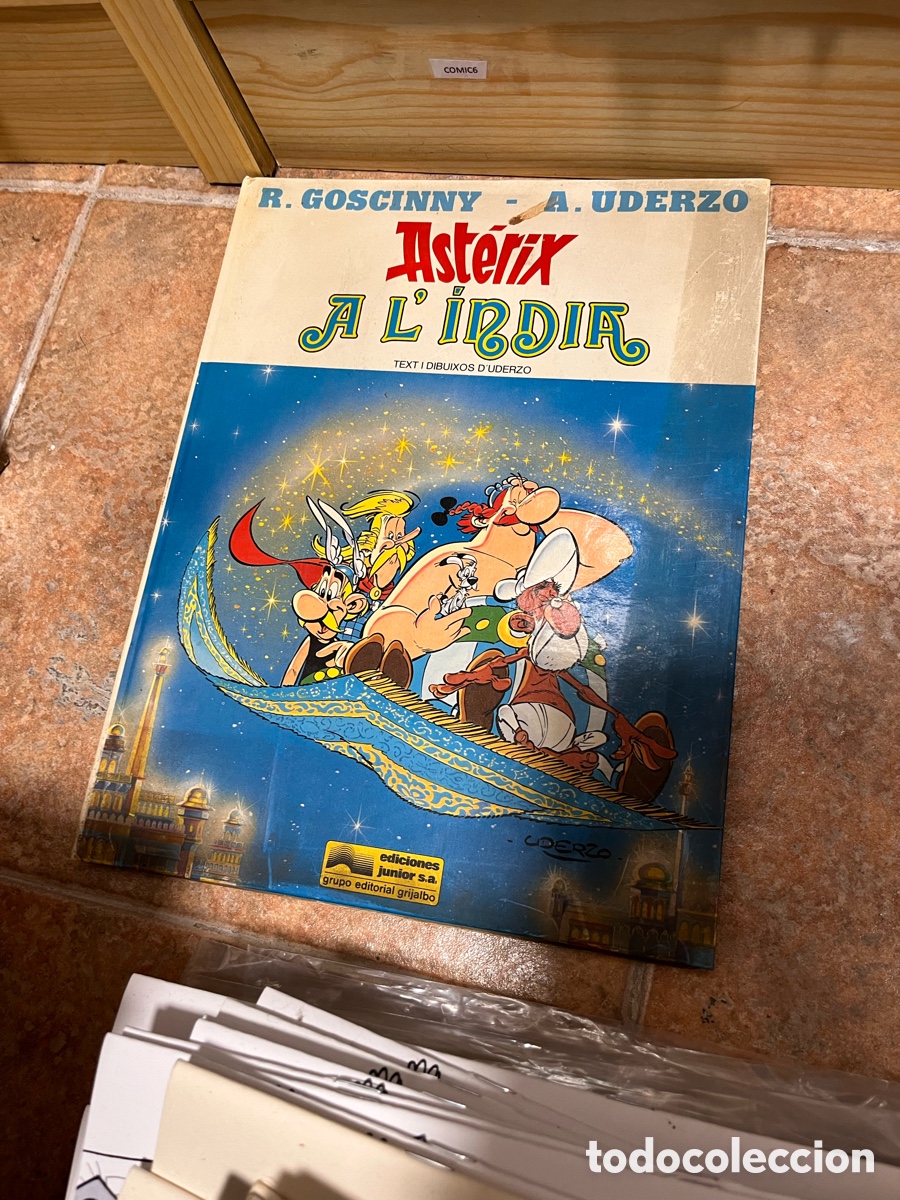 C&oacute;mics: COMIC6 DARGAUD presenta UNA AVENTURA D&rsquo;Asterix a l&rsquo;India (catal&aacute;)