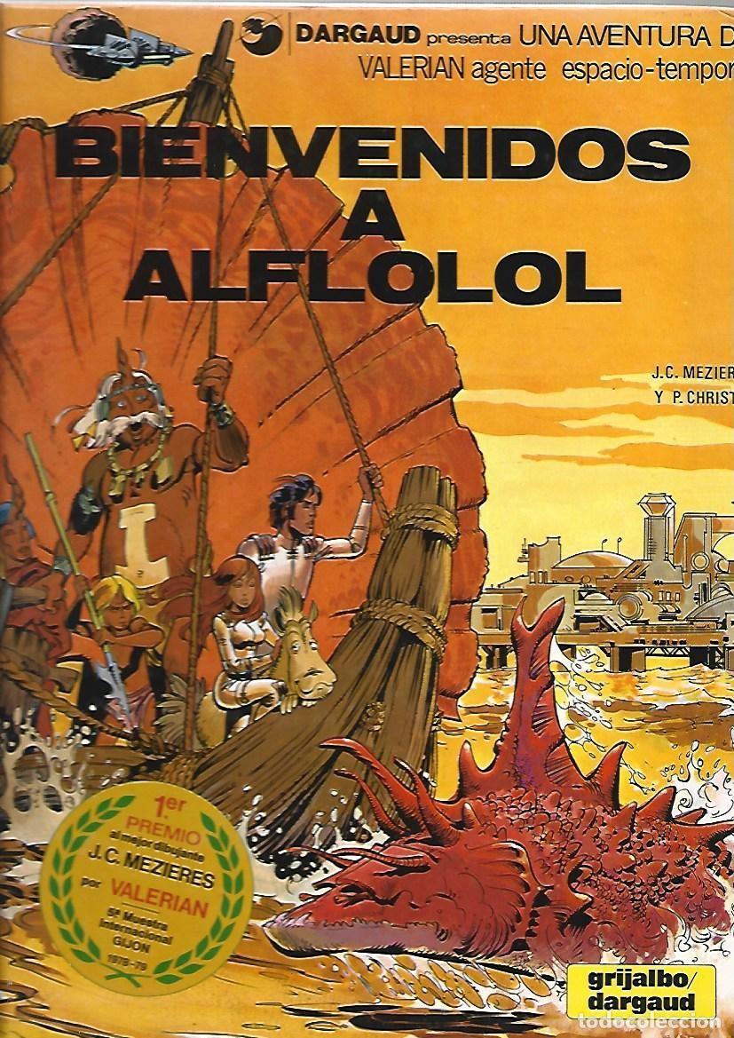 C&oacute;mics: Valerian, 3: bienvenidos a Alflolol, , 1978, Grijalbo, muy buene stado