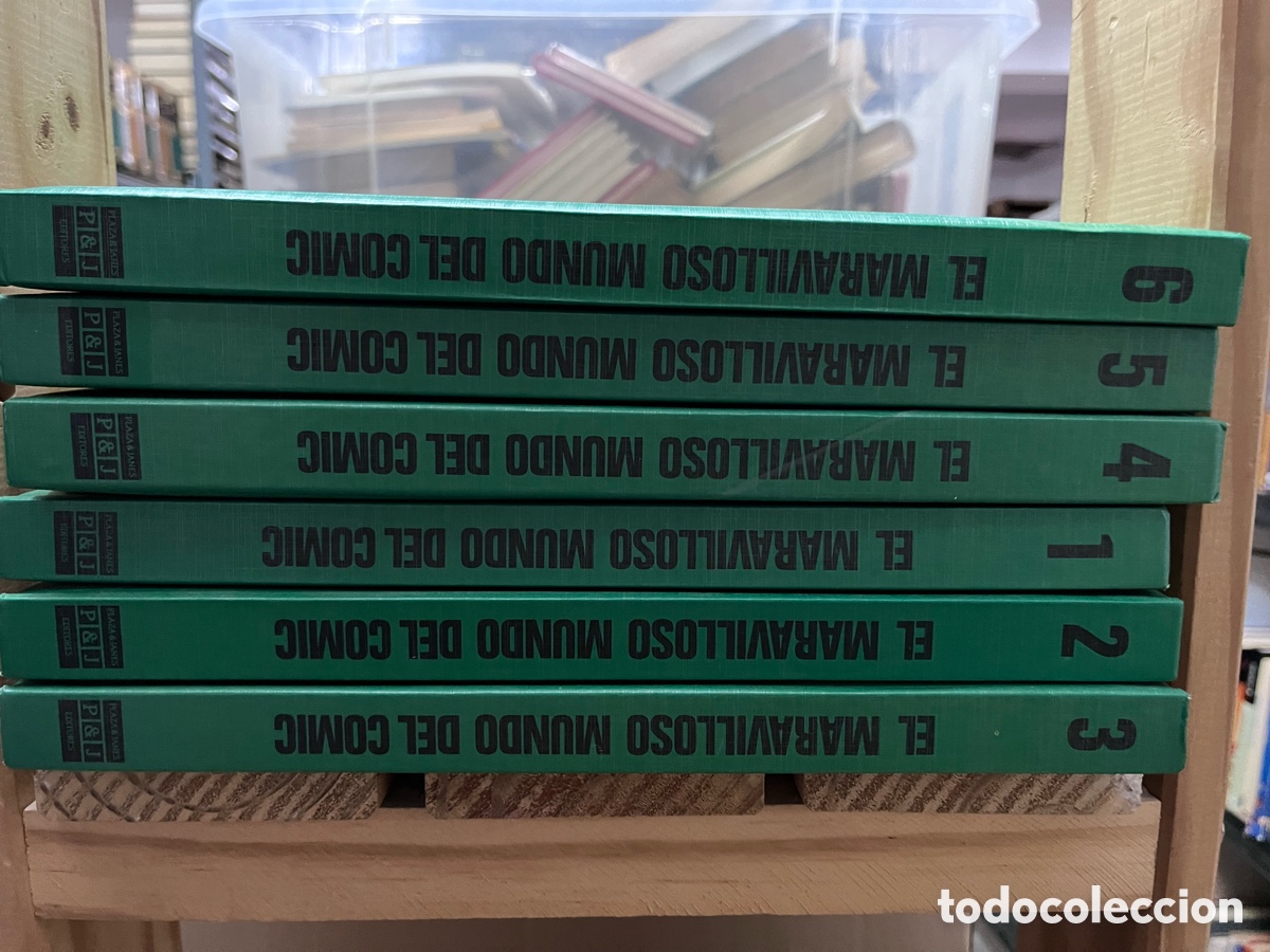 Comics: El maravilloso mundo del c&oacute;mic, tomos 1, 2, 3, 4, 5 y 6 Lucky Luke Valerian casacas azules Papyrus