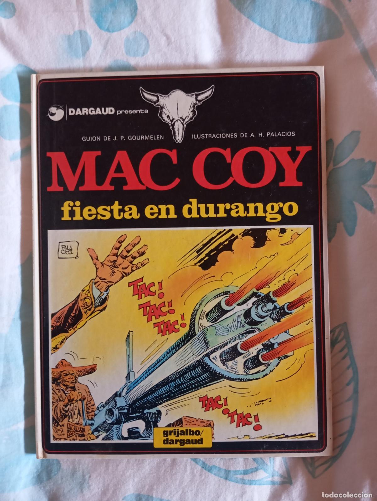C&oacute;mics: MAC COY - N&ordm; 10 - FIESTA EN DURANGO EDITORIAL GRIJALBO TAPA DURA