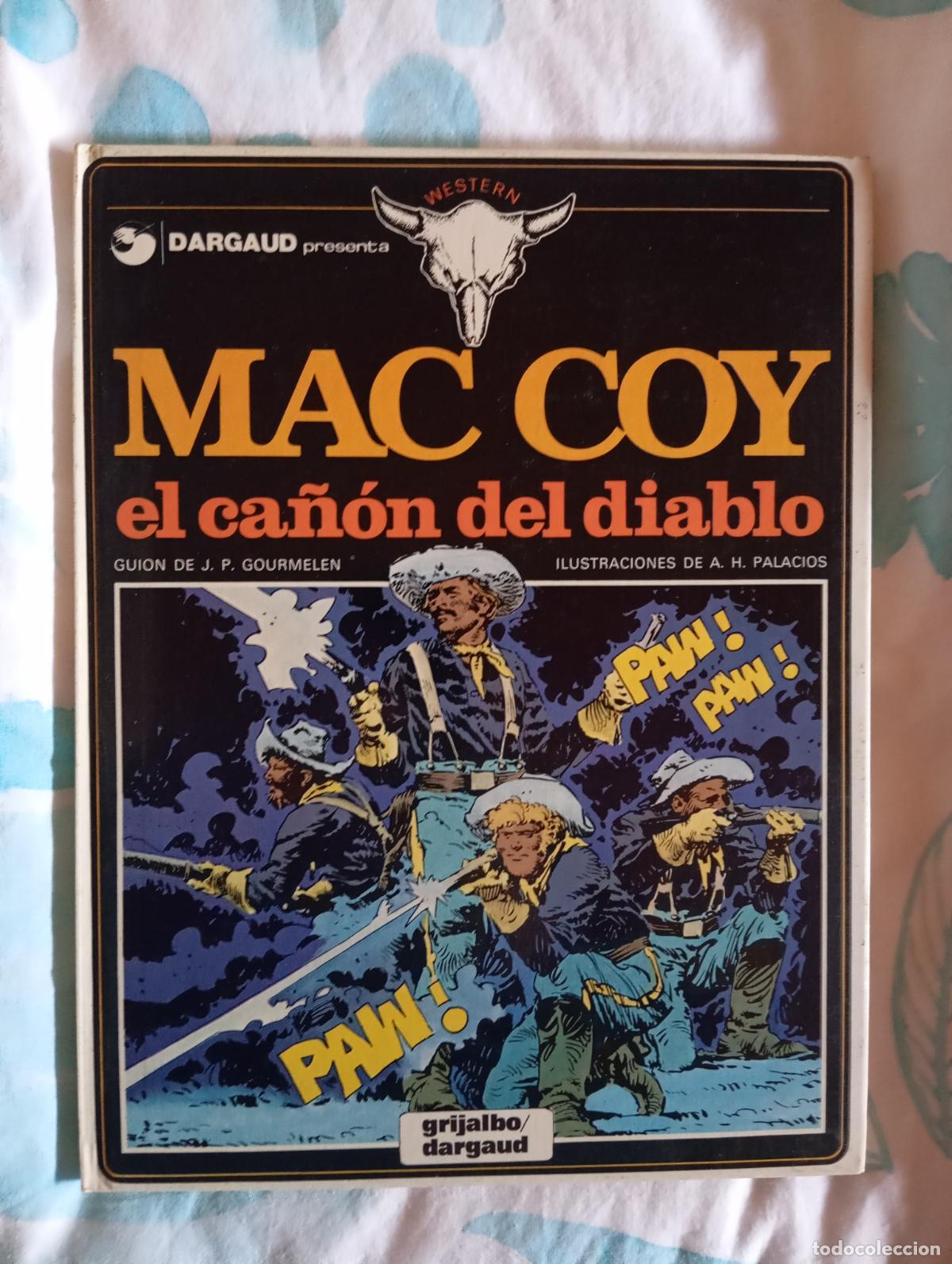C&oacute;mics: MAC COY - N&ordm; 9 - EL CA&Ntilde;ON DEL DIABLO EDITORIAL GRIJALBO TAPA DURA