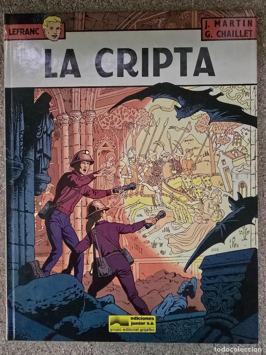 Comics: Lefranc 9.La Cripta.Grijalbo