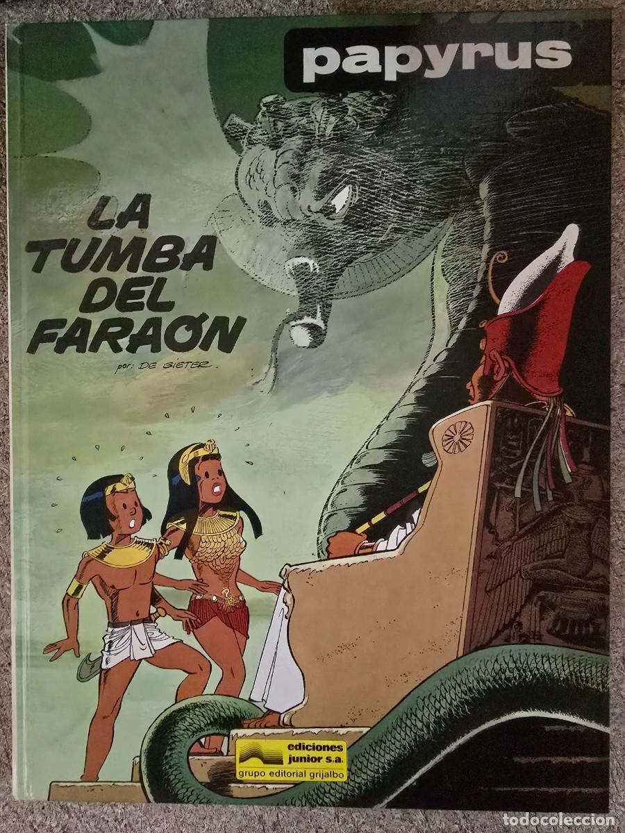 C&oacute;mics: Papyrus 4.La Tumba Del Faraon.Grijalbo