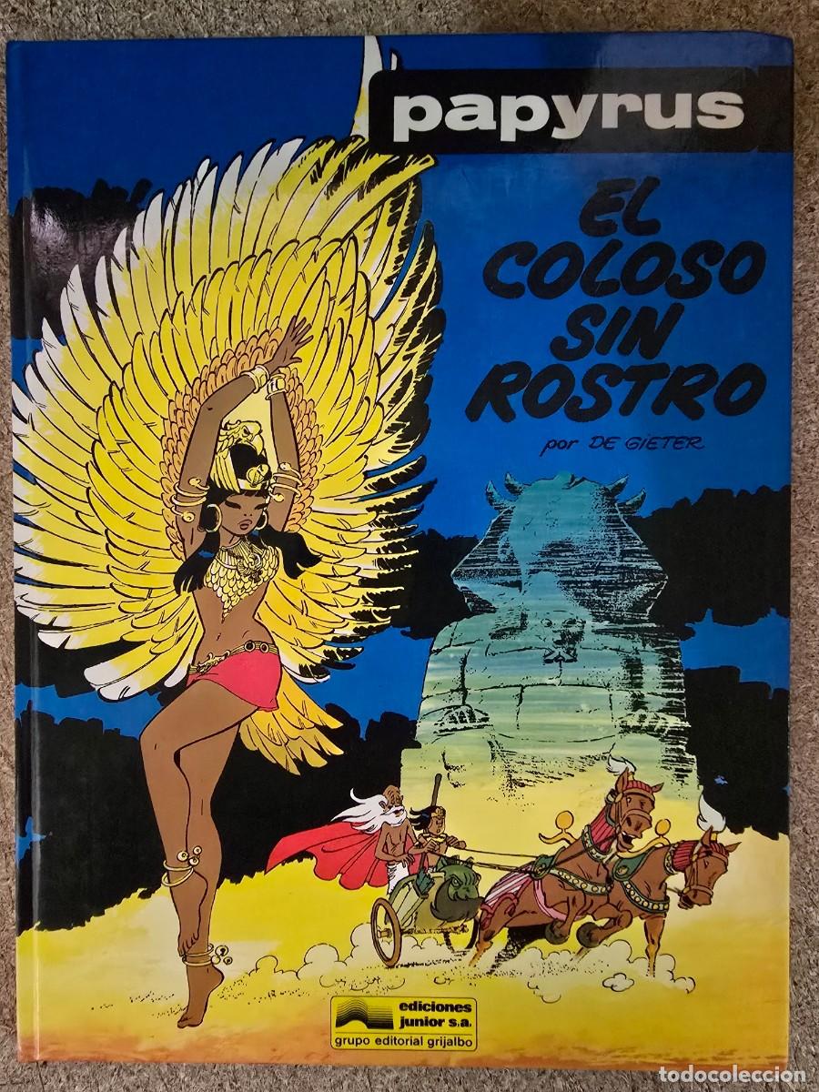 C&oacute;mics: Papyrus 3.El Coloso Sin Rostro.Grijalbo