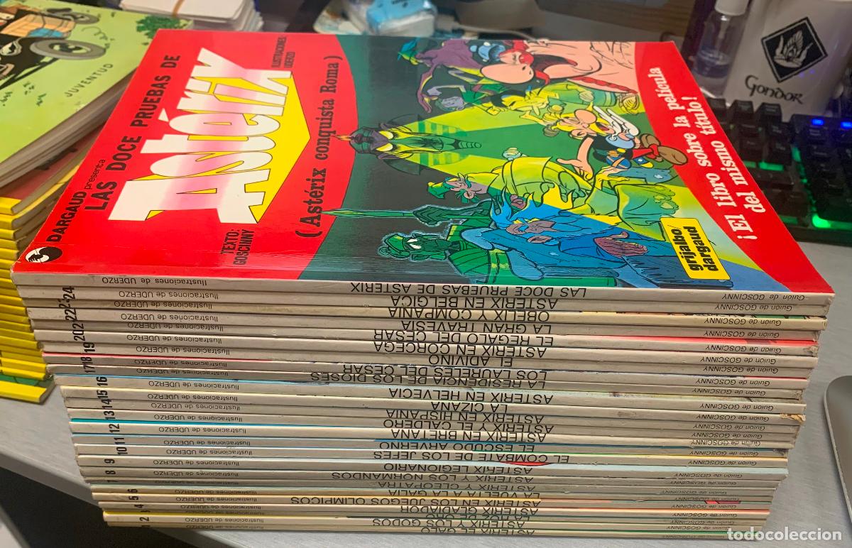 C&oacute;mics: ASTERIX / COLECCI&Oacute;N COMPLETA 25 TOMOS EN R&Uacute;STICA / DARGAUD - GRIJALBO