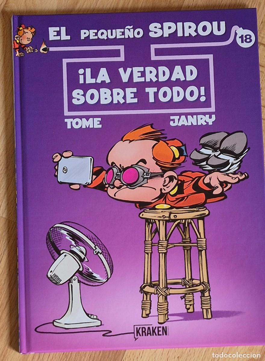 C&oacute;mics: EL PEQUE&Ntilde;O SPIROU N&ordm; 18 - &iexcl; LA VERDAD SOBRE TODO ! - KRAKEN 2020, NUEVO, SIN USO