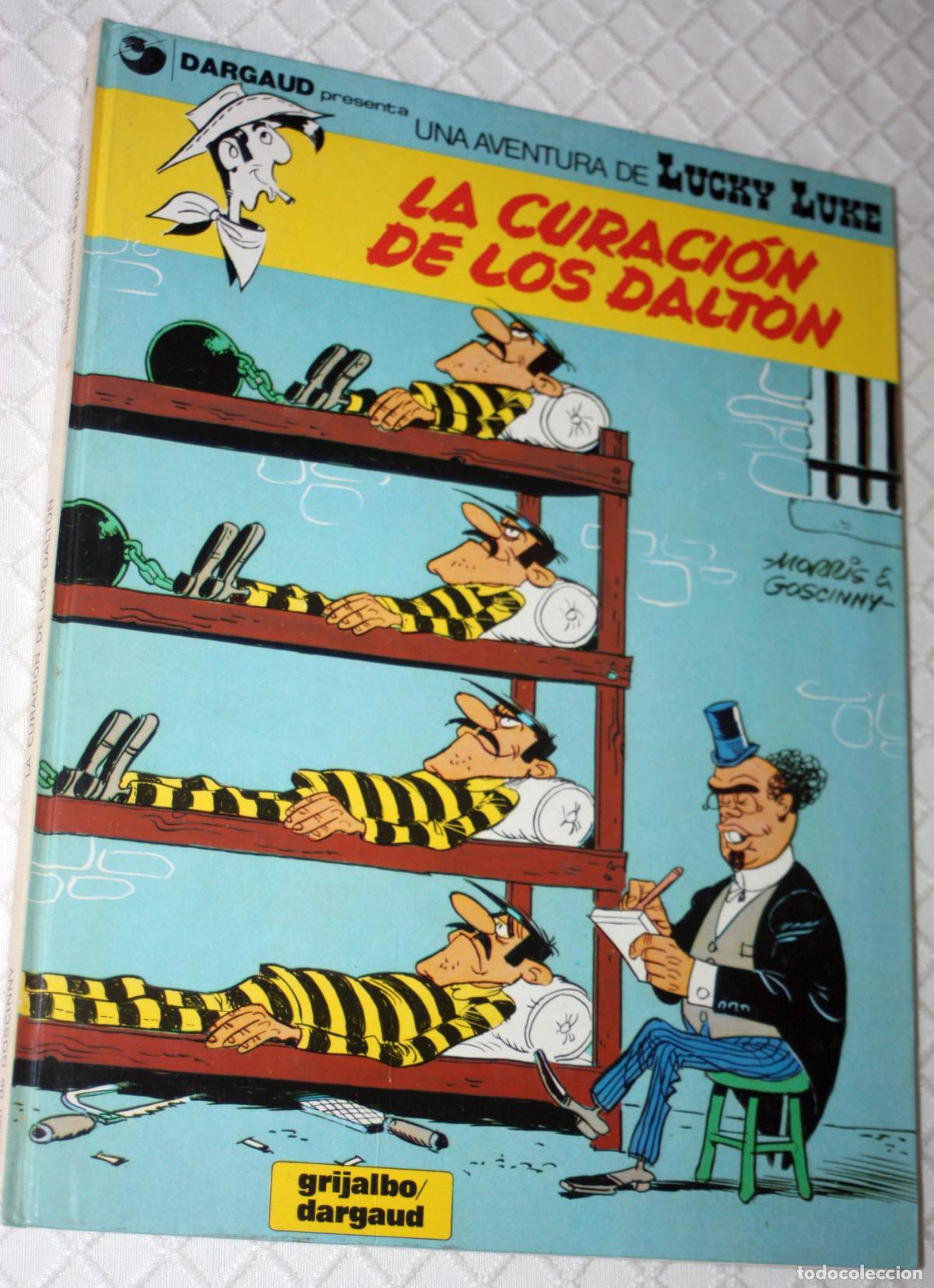 Comics: LUCKY LUKE TOMO 05: LA CURACI&Oacute;N DE LOS DALT&Oacute;N. (DE MORRIS & GOSCINY). GRIJALBO, bUEN ESTADO