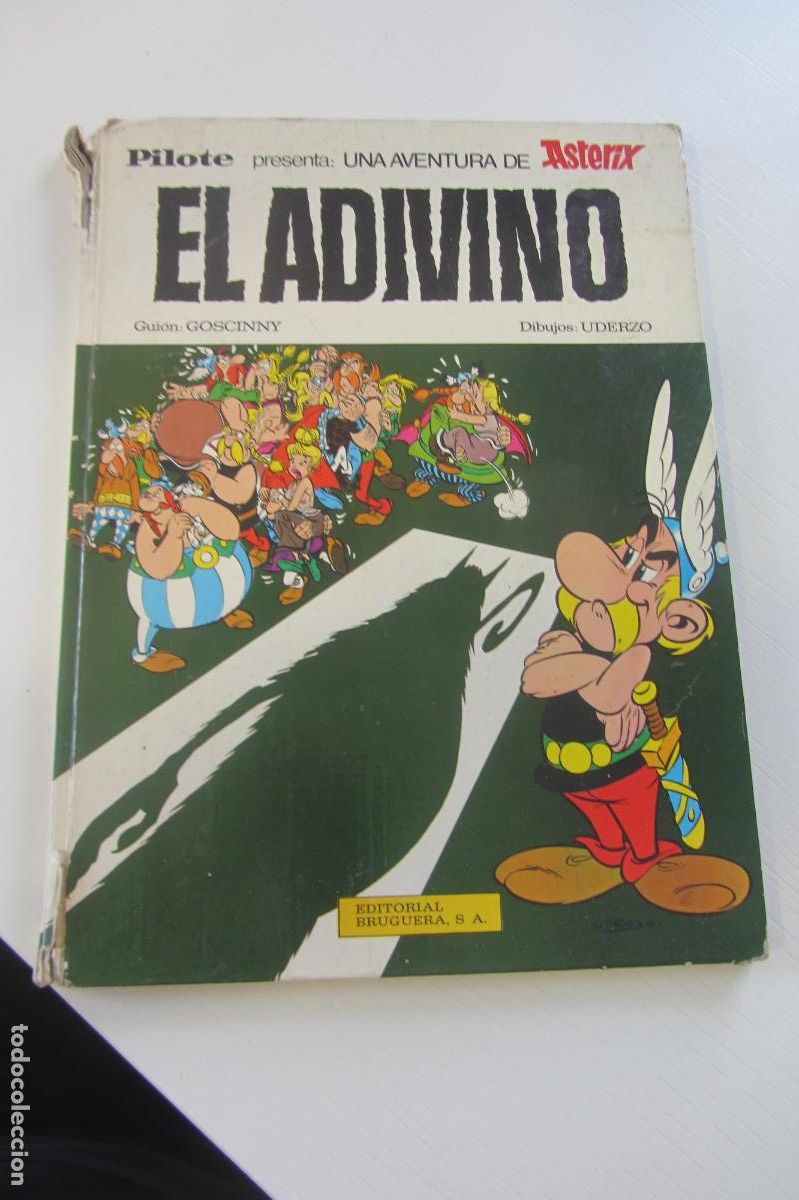 C&oacute;mics: ASTERIX EL ADIVINO N&ordm; 19 * GOSCINNY / UDERZO * GRIJALBO / DARGAUD TAPA DURA arx168
