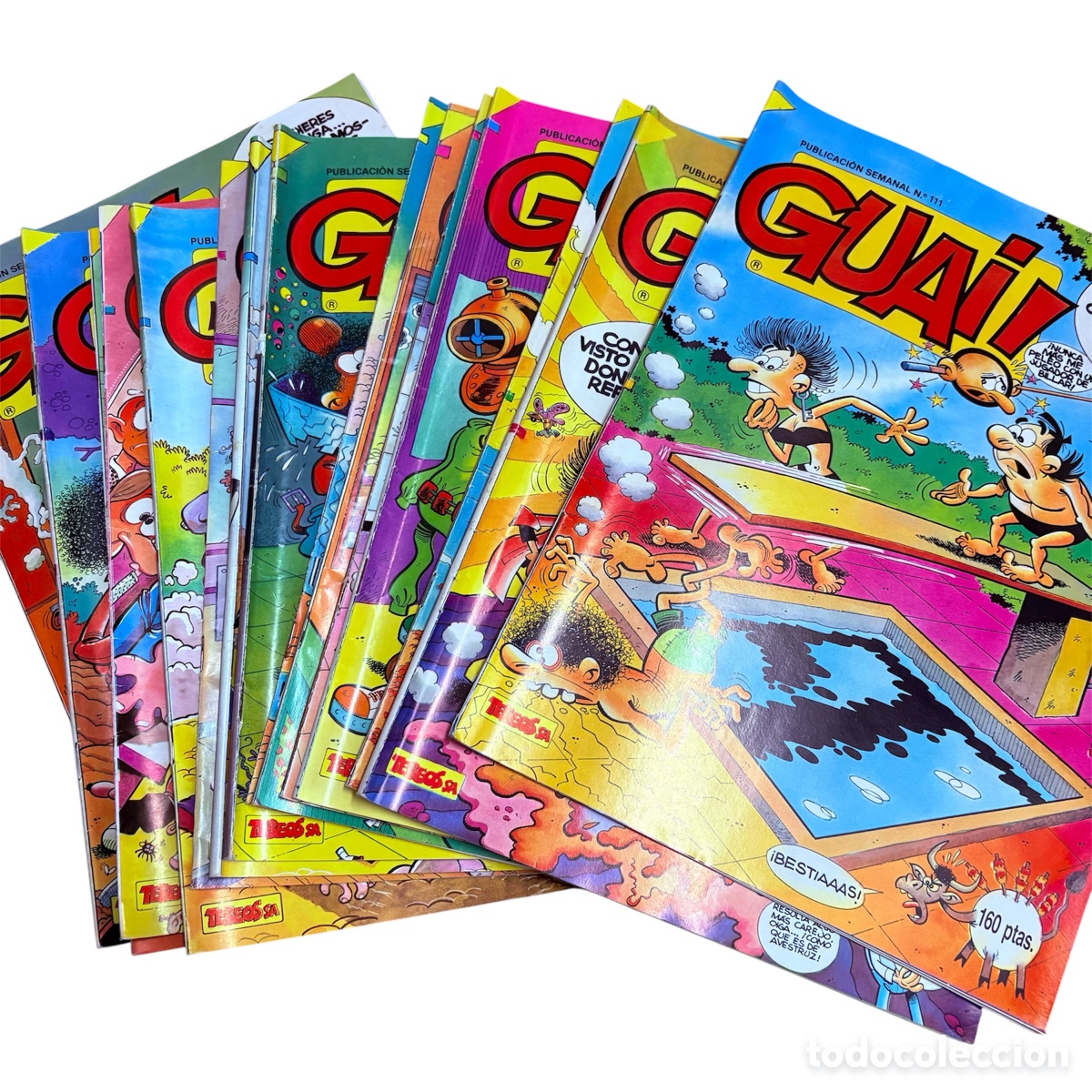 C&oacute;mics: Lote tebeo guai! 111-112-113-114-115-116-117-118-119-120-121-122-123-124-125