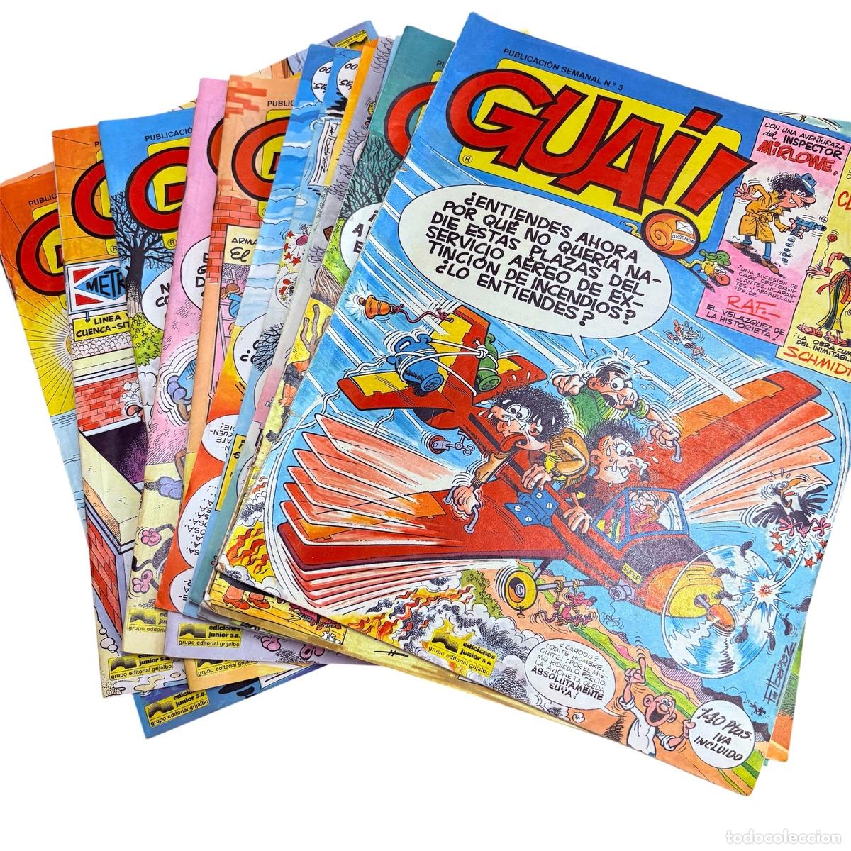C&oacute;mics: Lote tebeo guai! 3-4-5-6-7-8-9-10-11-12-13-14-15-16