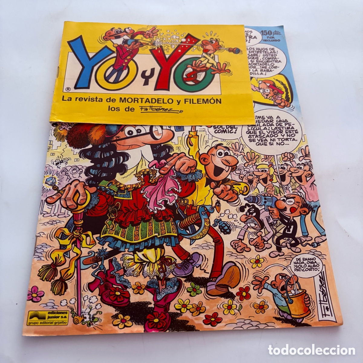 C&oacute;mics: tebeo comic yo y yo n&ordm; 1 nuevo completo con pegatinas y poster ! ediciones junior grijalbo mortadelo