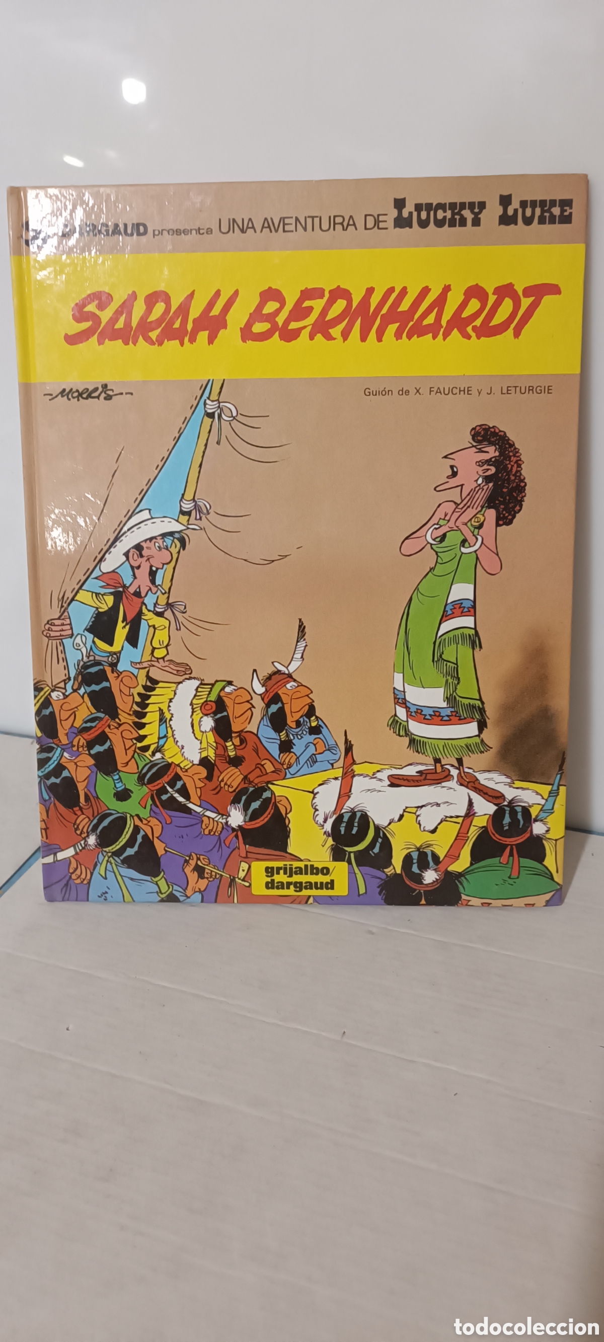 C&oacute;mics: C&oacute;mic Lucky Luke n'23 tapa dura , editorial Grijalbo