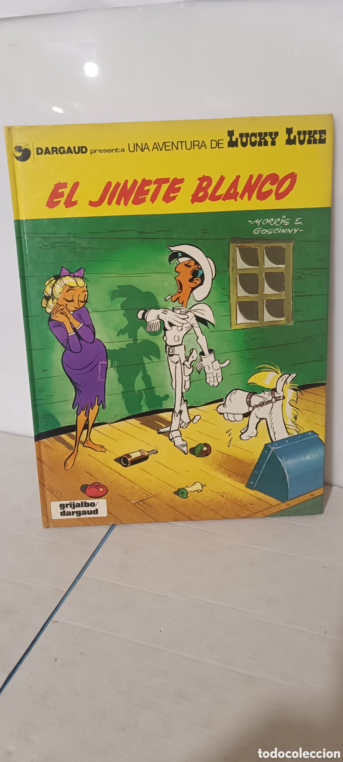 C&oacute;mics: C&oacute;mic Lucky Luke n'2 tapa dura editorial Grijalbo