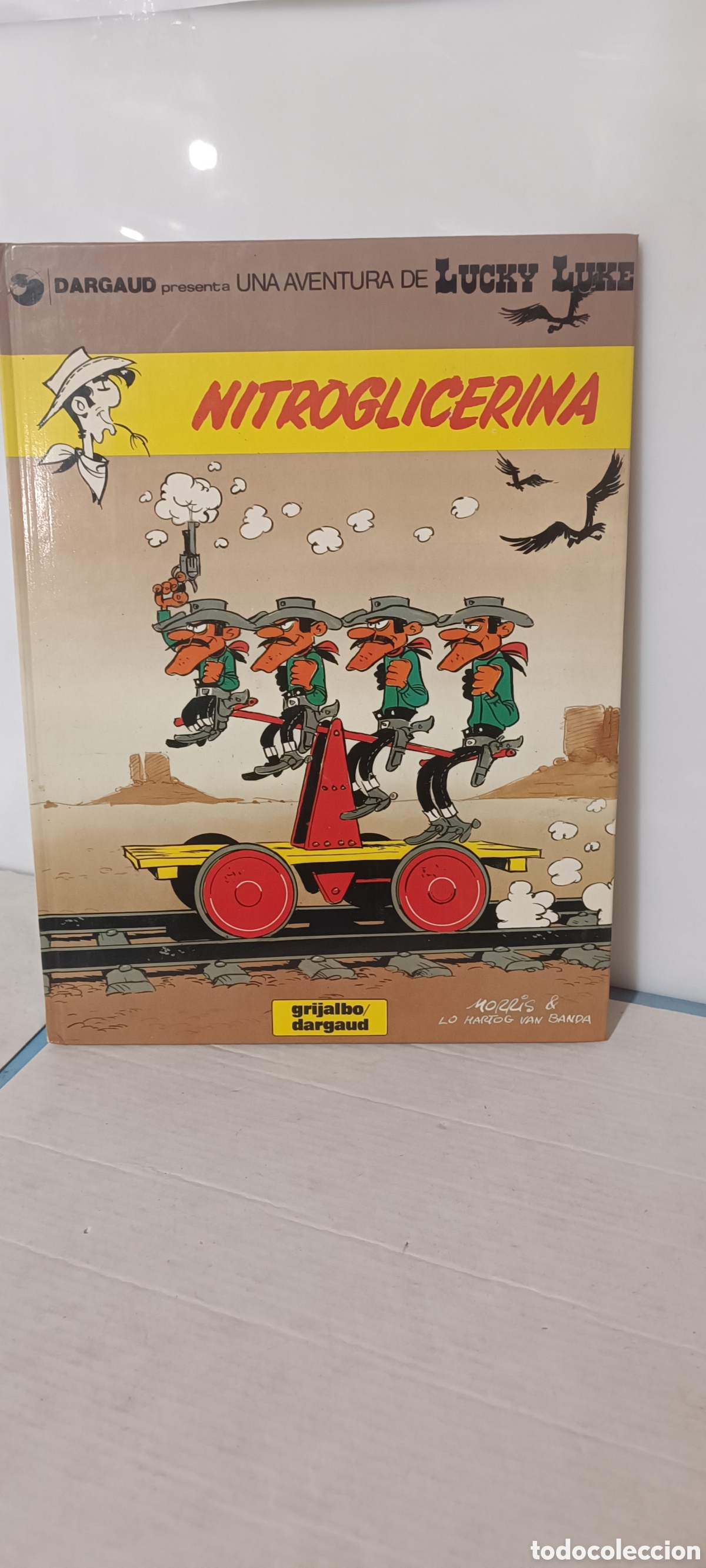 C&oacute;mics: C&oacute;mic Lucky Luke n'35 tapa dura editorial Grijalbo