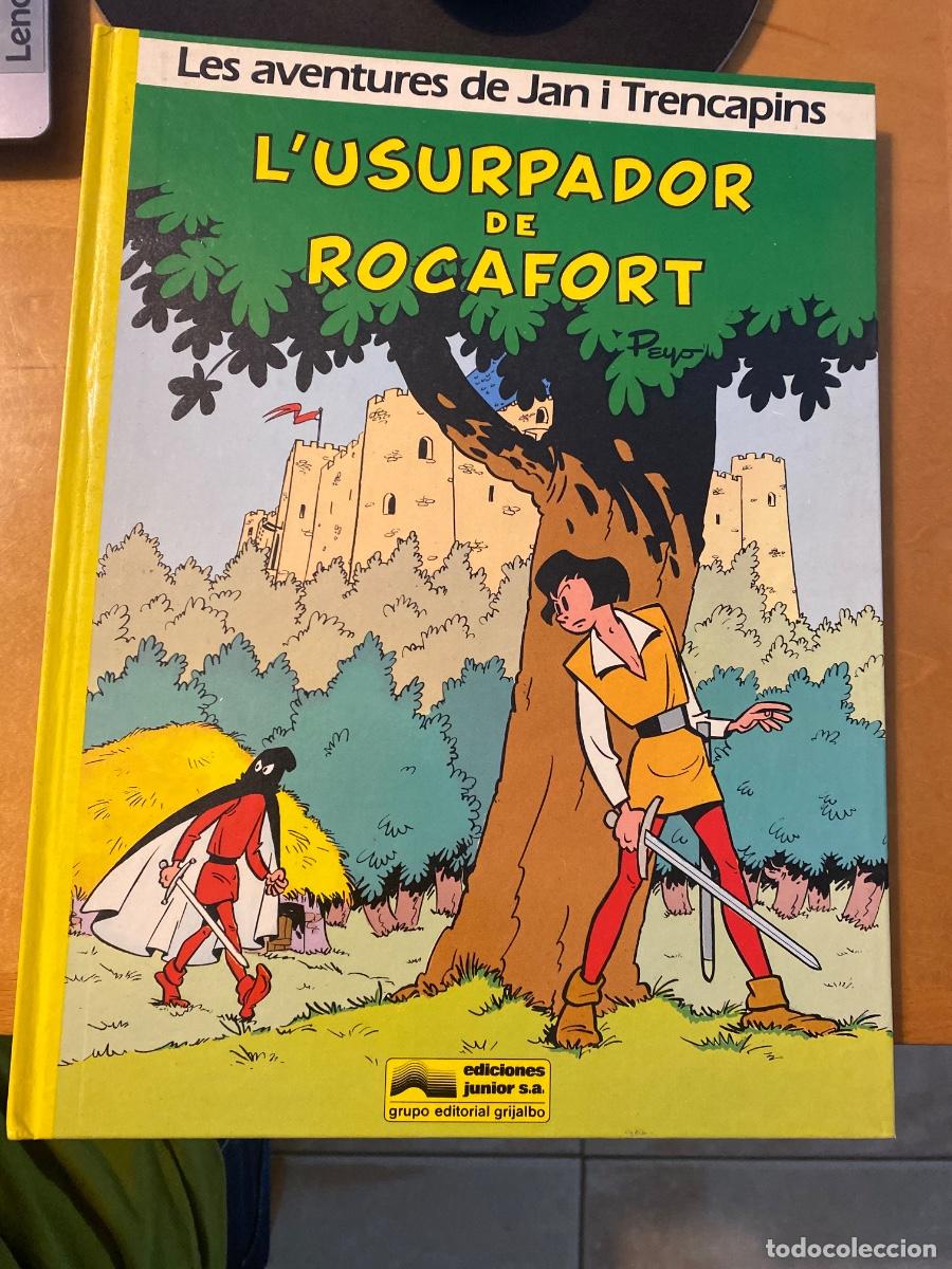 C&oacute;mics: LES AVENTURES DE JAN I TRENCAPINS, L'USURPADOR DE ROCAFORT, GRIJALBO,