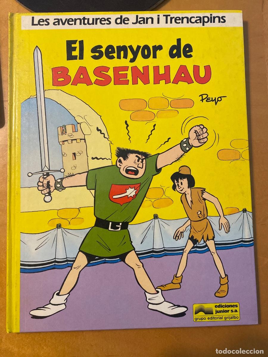 C&oacute;mics: LES AVENTURES DE JAN I TRENCAPINS, EL SENYOR DE BASENHAU, GRIJALBO,