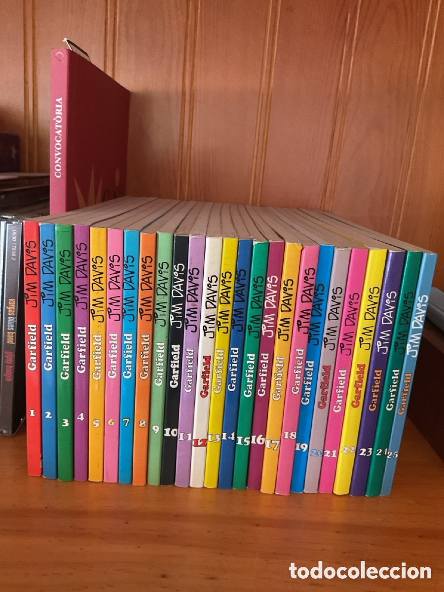 C&oacute;mics: GARFIELD 1&ndash;25 &ndash; Grijalbo Mondadori &ndash; Colecci&oacute;n original &ndash;