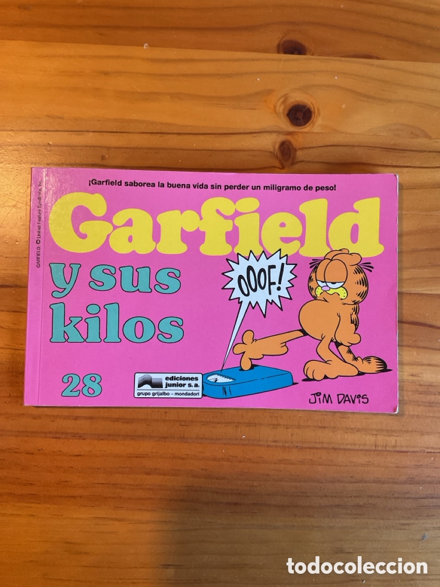 C&oacute;mics: GARFIELD N&ordm; 28 &ndash; &iexcl;Y SUS KILOS! &ndash; GRIJALBO MONDADORI