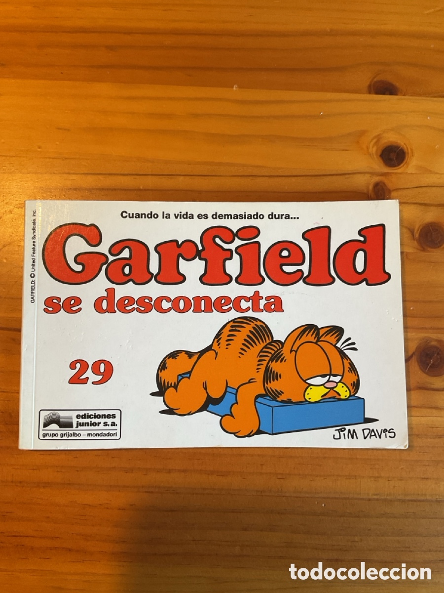 C&oacute;mics: GARFIELD N&ordm; 29 &ndash; SE DESCONECTA &ndash; GRIJALBO MONDADORI