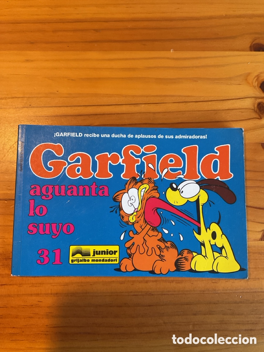 C&oacute;mics: GARFIELD N&ordm; 31 &ndash; AGUANTA LO SUYO &ndash; GRIJALBO MONDADORI (EDICIONES JUNIOR)