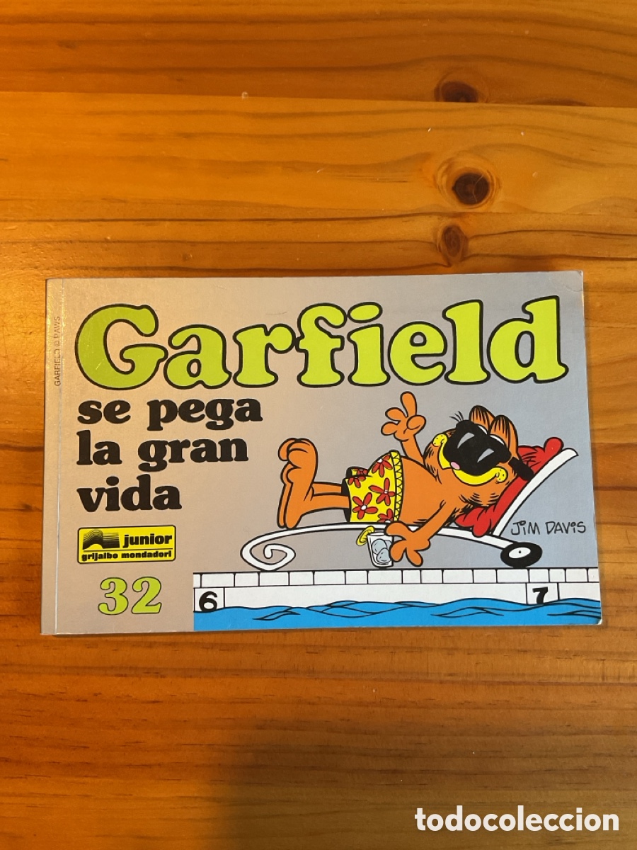 C&oacute;mics: GARFIELD N&ordm; 32 &ndash; SE PEGA A LA GRAN VIDA &ndash; GRIJALBO MONDADORI (EDICIONES JUNIOR)