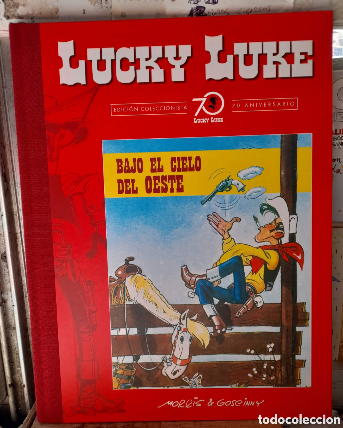 C&oacute;mics: LOTE LUCKY LUKE COLECCIONABLE TOMOS ROJOS