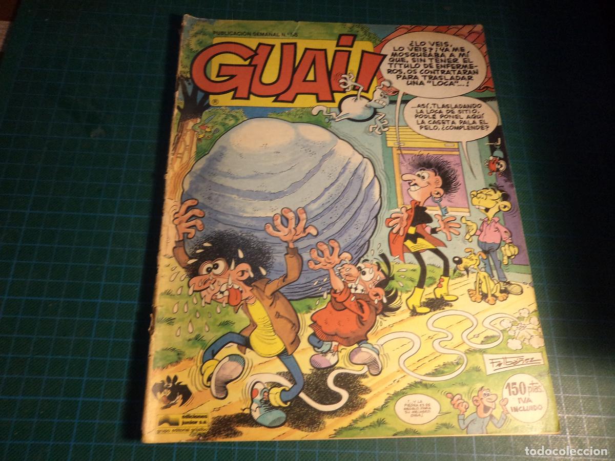 C&oacute;mics: Guai! N&ordm; 58. Junior. Con se&ntilde;ales de uso