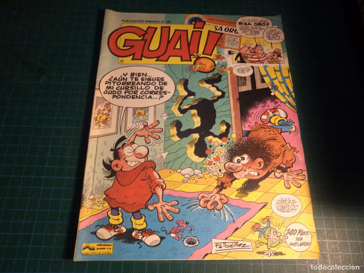 C&oacute;mics: Guai! N&ordm; 28. Junior. Con se&ntilde;ales de uso