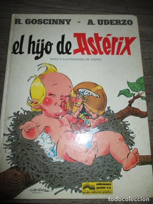 C&oacute;mics: 258- El hijo de Ast&eacute;rix - Colecci&oacute;n Cl&aacute;sica (Ed. Junior/Grijalbo) - Tapa Dura