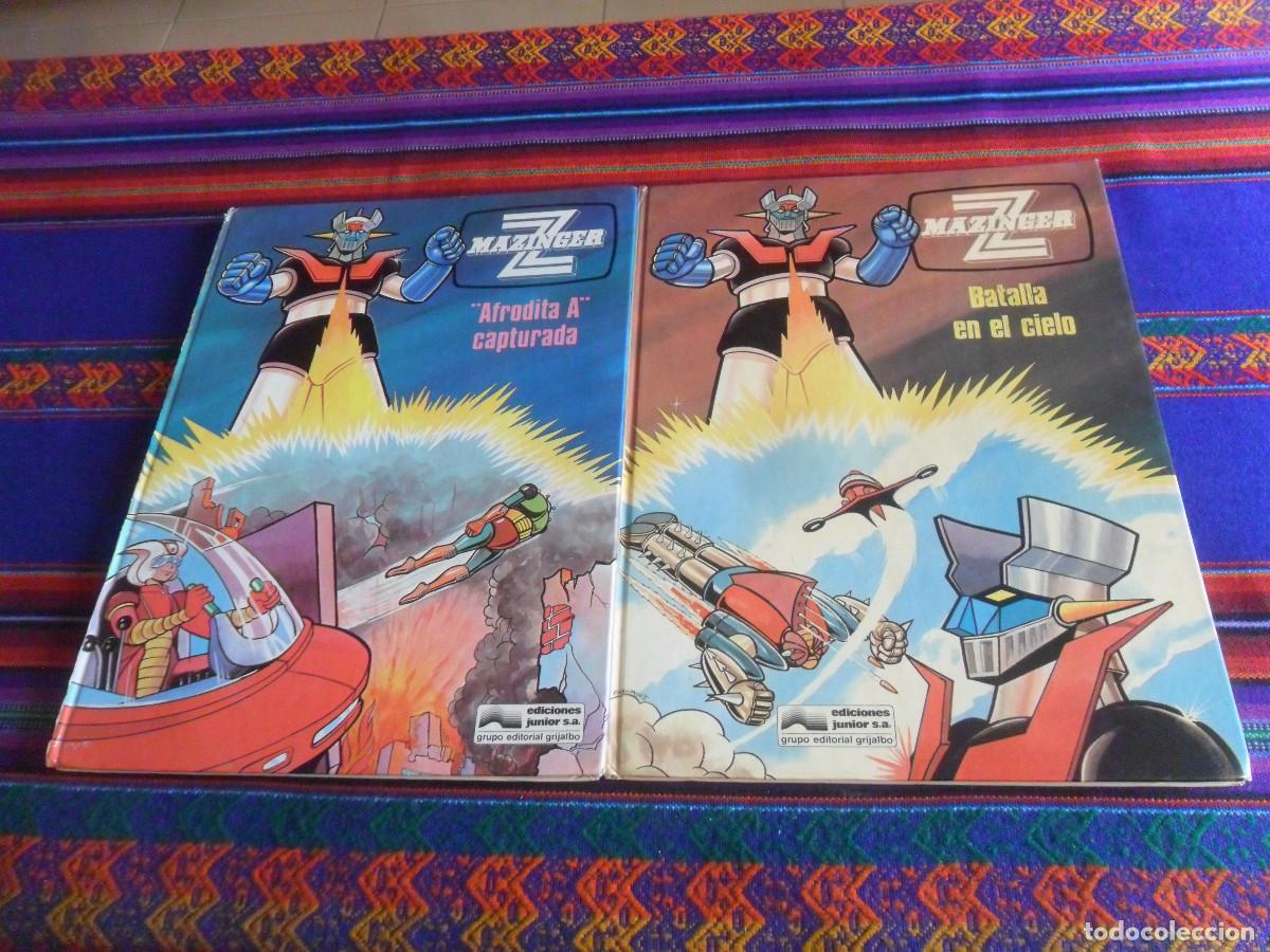 C&oacute;mics: LOTE MAZINGER Z N&ordm;S 3, 4 Y 6. GRIJALBO JUNIOR 1978.