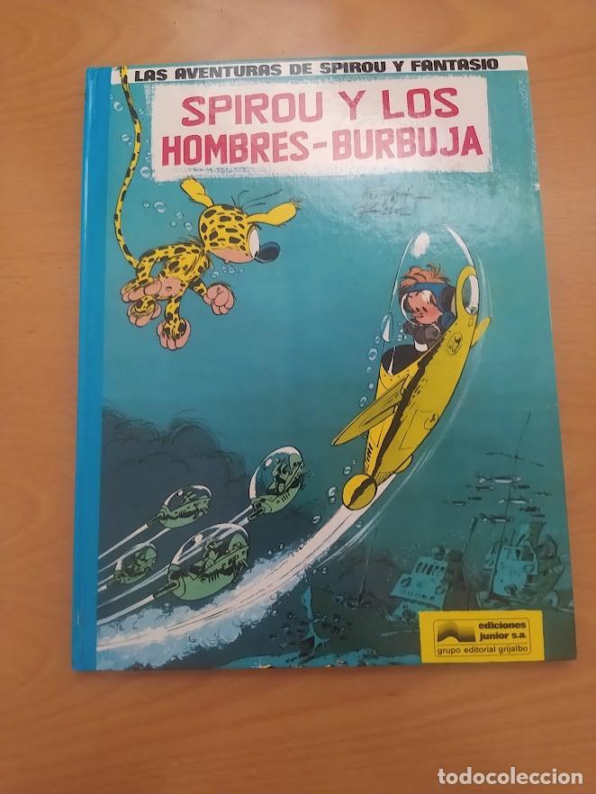 C&oacute;mics: LAS AVENTURAS DE SPIROU Y FANTASIO Y LOS HOMBRES BURBUJA, EDICIONES JUNIOR -