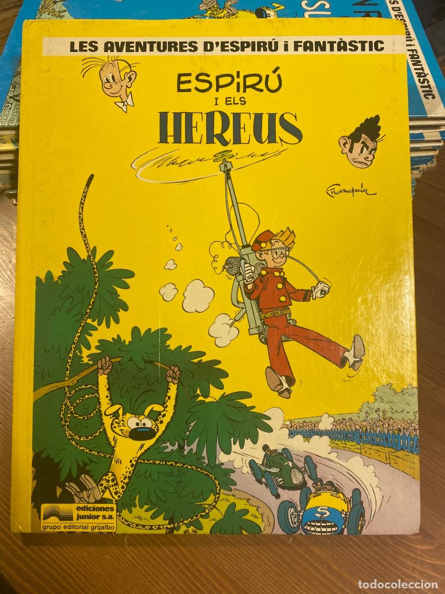 C&oacute;mics: LES AVENTURES D'ESPIRU I FANTASTIC N&ordm; 2 - ESPIR&Uacute; I ELS HEREUS . EDICIONS JUNIOR
