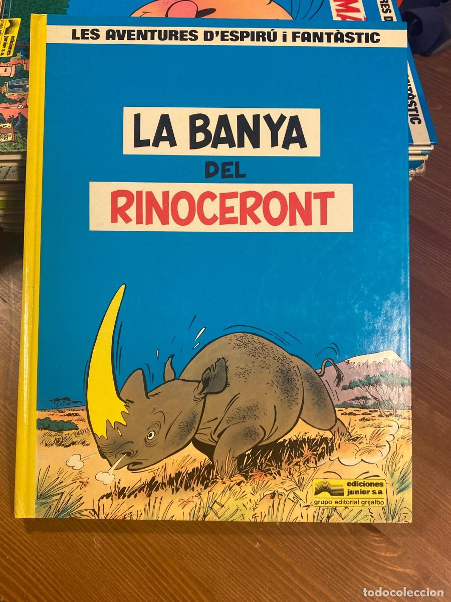 C&oacute;mics: LES AVENTURES D'ESPIRU I FANTASTIC N&ordm; 4 - LA BANYA DEL RINOCERONT . EDICIONS JUNIOR