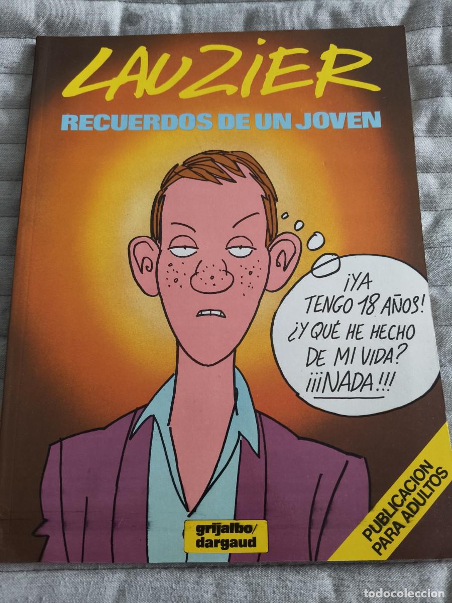 C&oacute;mics: RECUERDOS DE UN JOVEN. LAUZIER. COMIC EN COLOR. GRIJALBO/DARGAUD. 58 PAGINAS. RUSTICA. COMO NUEVO. 3