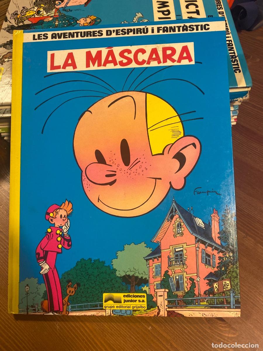 C&oacute;mics: LES AVENTURES D'ESPIRU I FANTASTIC N&ordm; 5 - LA MASCARA ESPIRU . EDICIONS JUNIOR