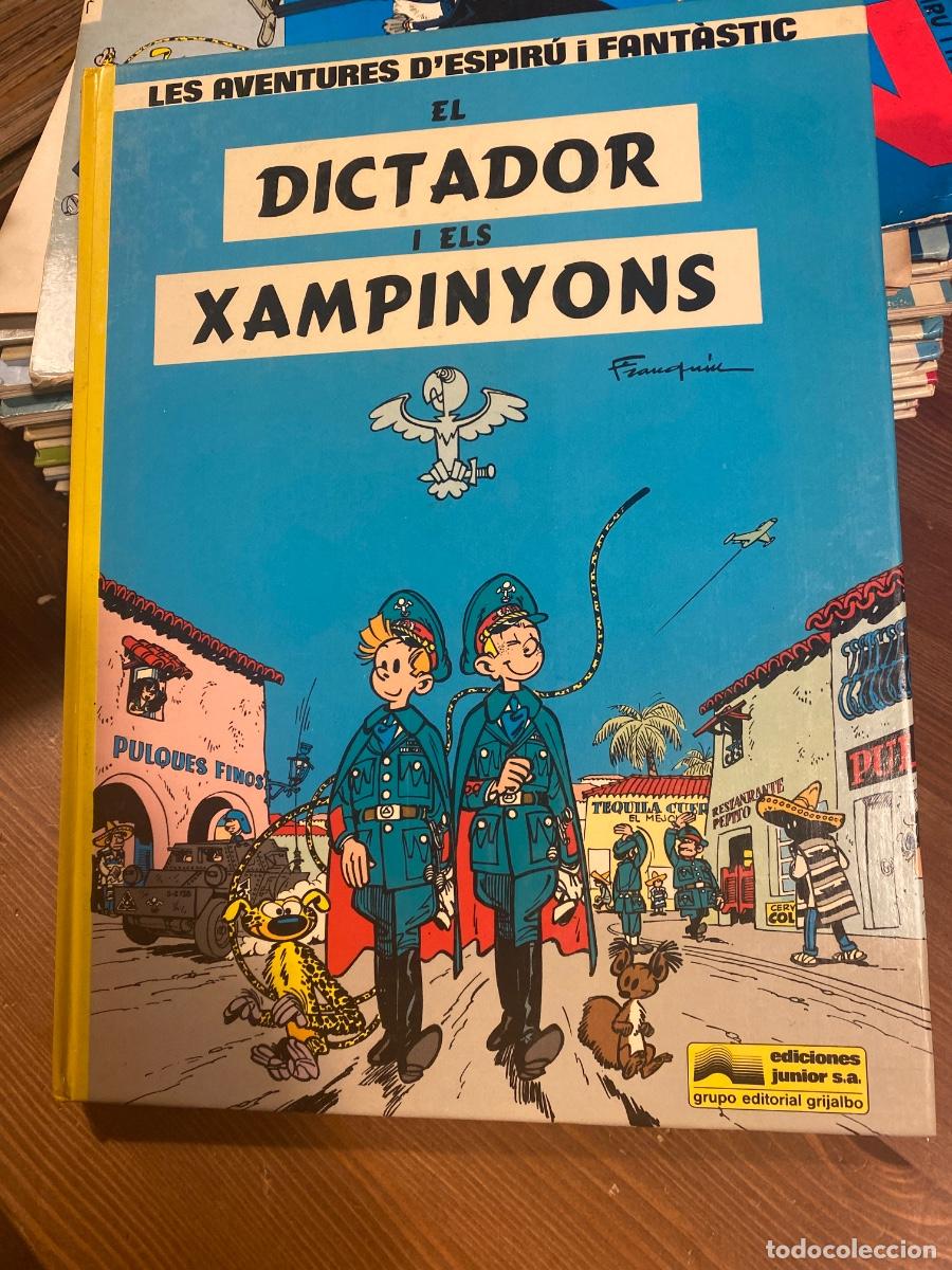 C&oacute;mics: LES AVENTURES D'ESPIRU I FANTASTIC N&ordm; 6 - EL DICTADOR I ELS XAMPINYONS . EDICIONS JUNIOR