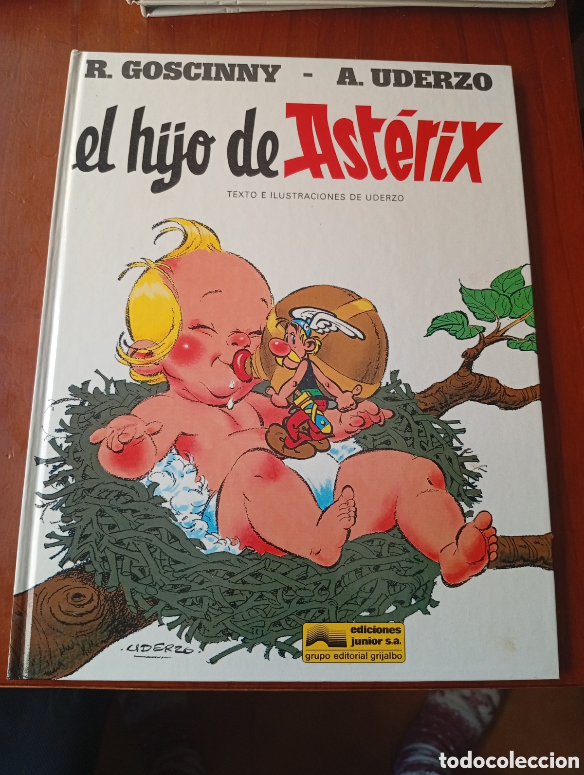 Comics: EL HIJO DE ASTERIX R. GOSCINNY A. UDERZO EDICIONES JUNIOR S.A. EDITORIAL GRIJALBO 1983 1985 1990