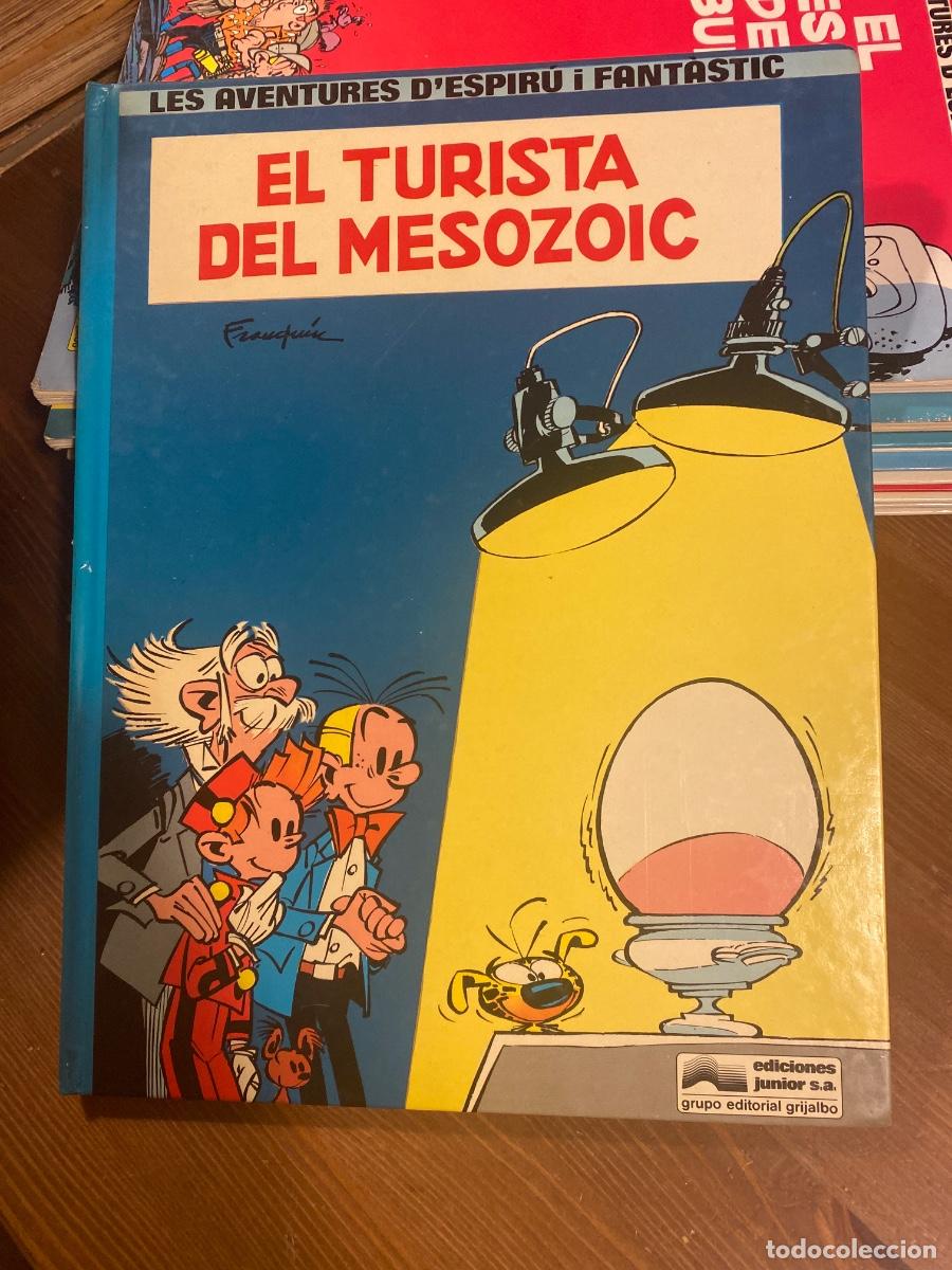 C&oacute;mics: LES AVENTURES D'ESPIRU I FANTASTIC N&ordm; 11 - EL TURISTA DEL MESOZOIC . EDICIONS JUNIOR