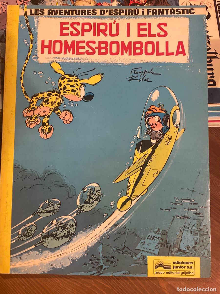 C&oacute;mics: LES AVENTURES D'ESPIRU I FANTASTIC N&ordm; 13 - ESPIRU I ELS HOMES BOMBOLLA . EDICIONS JUNIOR