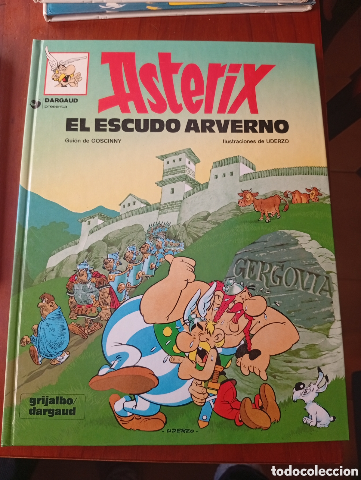 Comics: ASTERIX EL ESCUDO ARVERNO GOSCINNY UDERZO GRIJALBO DARGAUD 1968 1980 1990 N &ordm; 11