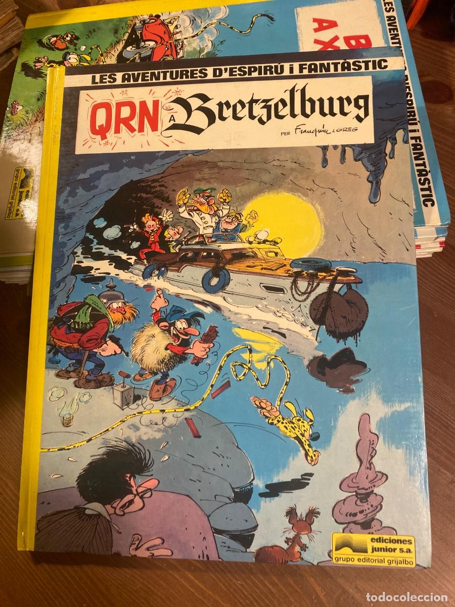 C&oacute;mics: LES AVENTURES D'ESPIRU I FANTASTIC N&ordm; 14 - QRN A BRETZELBURG . EDICIONS JUNIOR