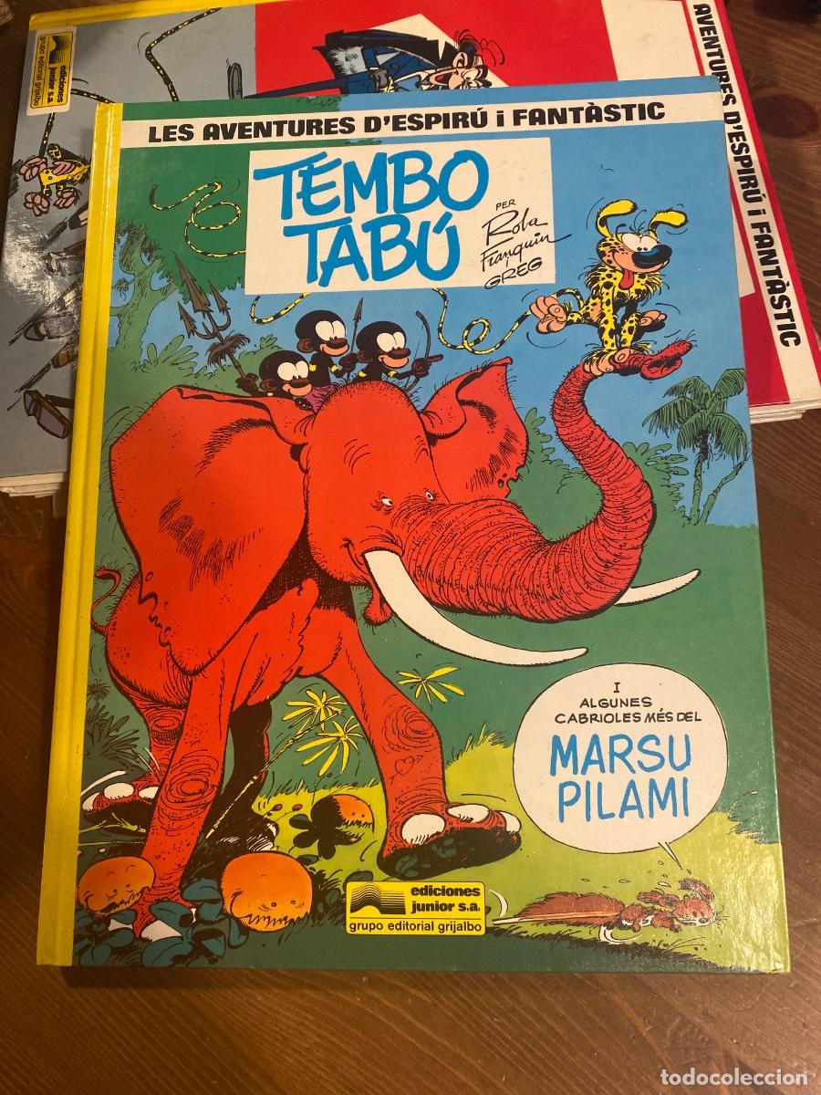 C&oacute;mics: LES AVENTURES D'ESPIRU I FANTASTIC N&ordm; 16 - TEMBO TABU . EDICIONS JUNIOR