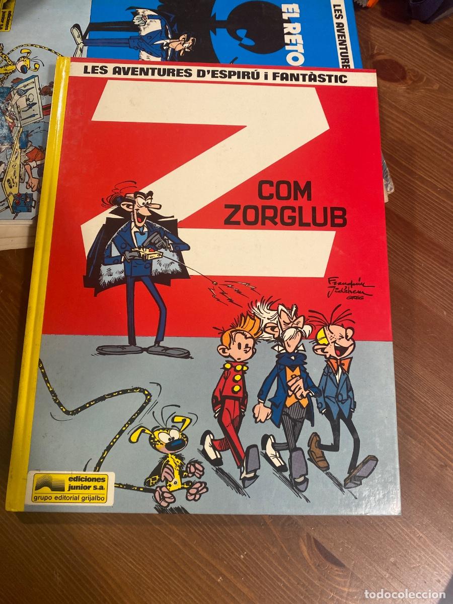C&oacute;mics: LES AVENTURES D'ESPIRU I FANTASTIC N&ordm; 17 - COM ZORGLUB . EDICIONS JUNIOR