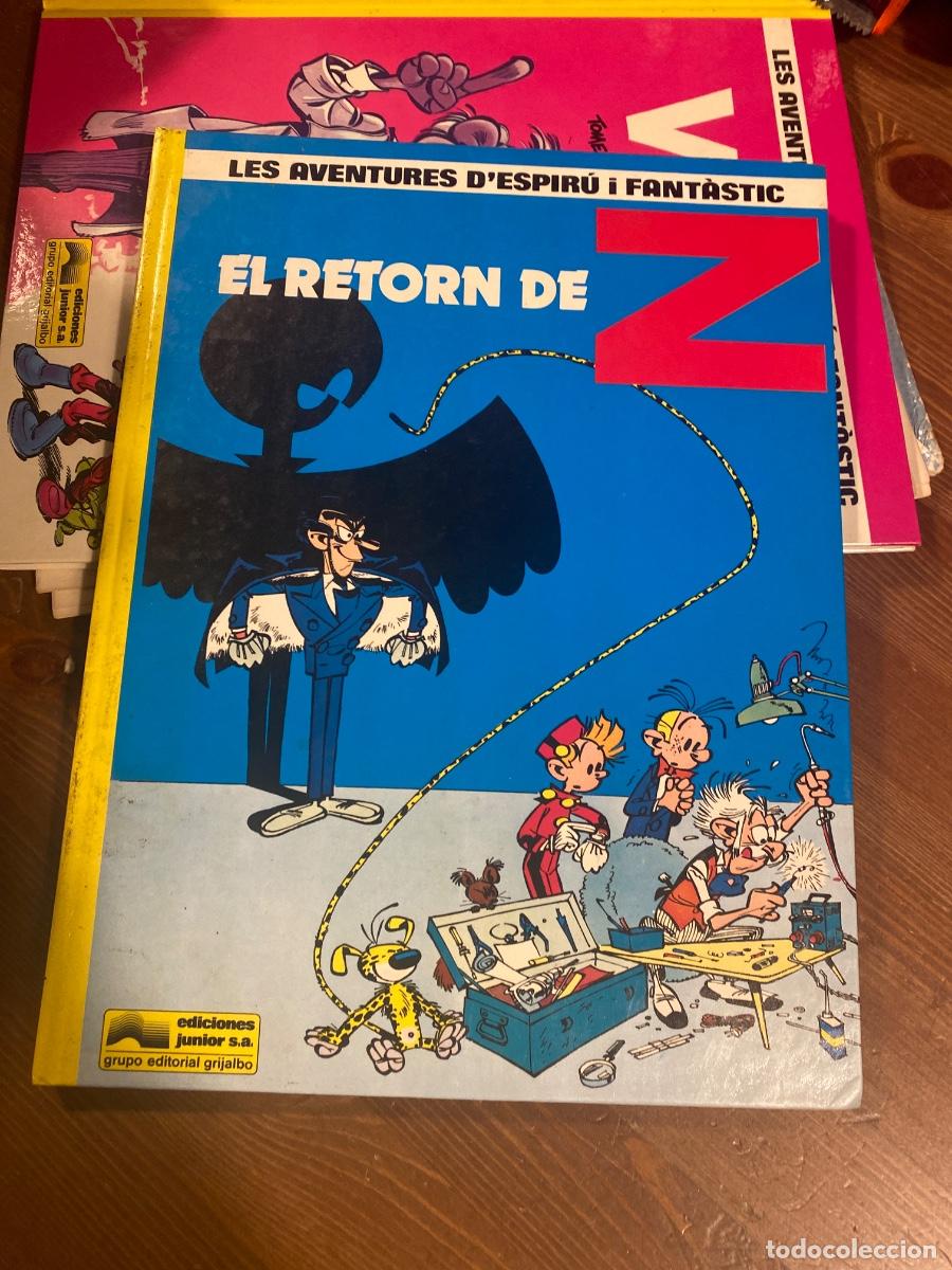 C&oacute;mics: LES AVENTURES D'ESPIRU I FANTASTIC N&ordm; 18 -EL RETORN DE Z. EDICIONS JUNIOR