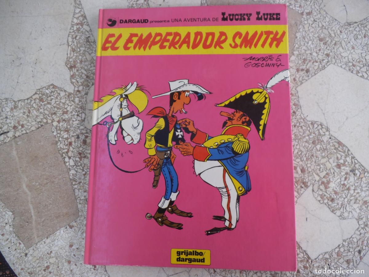C&oacute;mics: aventuras lucky luke, n&ordm; 1 el emperador smith, 1986, grijalbo/dargaud