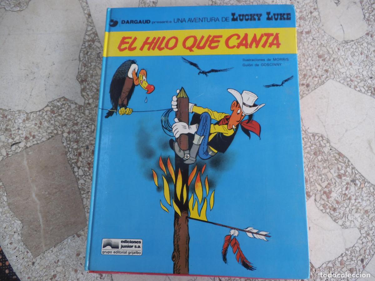C&oacute;mics: aventuras lucky luke, n&ordm; 10, el hilo que canta , 1979, ediciones junior/grijaldo
