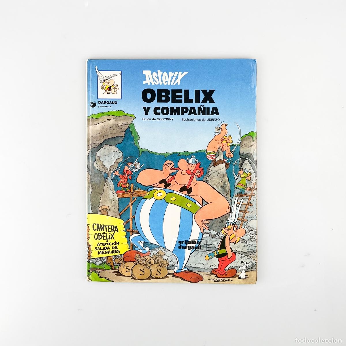 C&oacute;mics: Ast&eacute;rix, Ob&eacute;lix y Compa&ntilde;&iacute;a R. Goscinny. A. Uderzo, 1990
